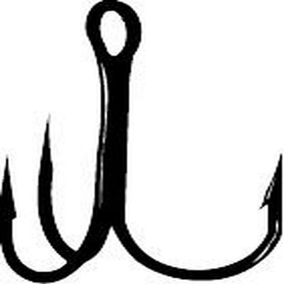 Gamakatsu Treble Hooks, Round Bend