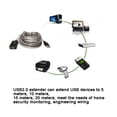 thumbnail image 5 of Active USB 2.0 Extension Cable USB Active Repeater Cord Type A Male to A Female with Built-in Signal Booster Chips 10M, 5 of 7
