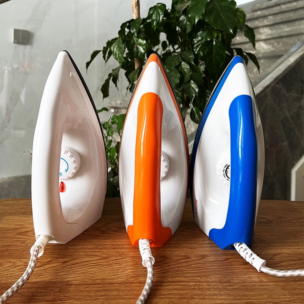 Sinyiin Handheld Clothes Irons Steamer Portable Small Dry Steam Ironing Board Ergonomic Handle Dry Iron for Clothes Enduring