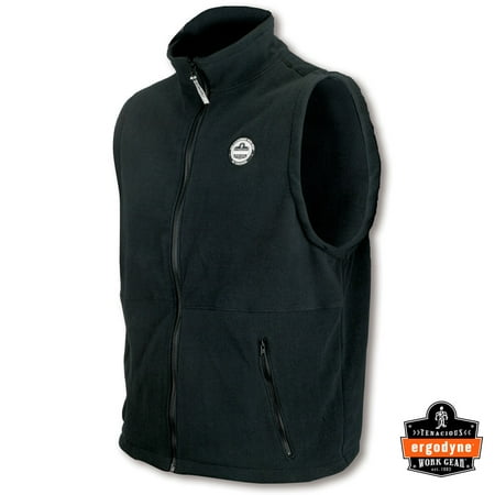 CORE Performance Fleece Vest (3X)- Black