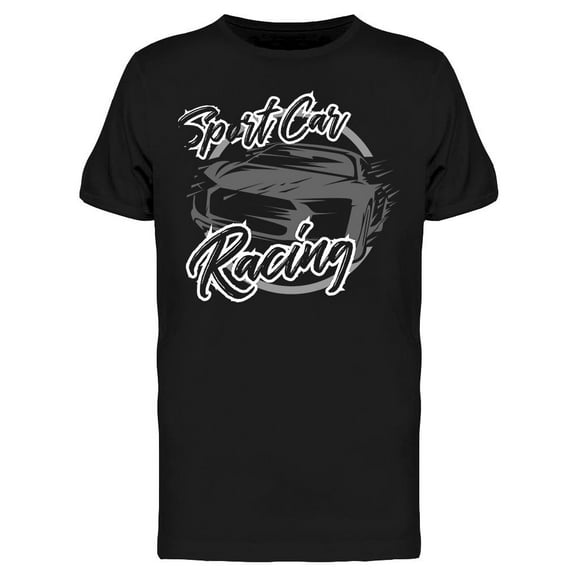 Sport Car Racing T-Shirt Men -Image by Shutterstock, Male x-Large