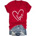 thumbnail image 3 of COM1950s Short Sleeve Tops for Women, 3/4 Sleeve Tops for Women, Women's Solid Color V-Neck Bottom Lining Outer Short Sleeved Top, Women's Short Sleeve Tops, Women's Tops Short Sleeve, 3 of 6