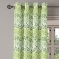 thumbnail image 2 of Ambesonne Leaves Grommet Curtain, Venetian Inspired Flora, 50" x 96", Green Pale Green, 2 of 6