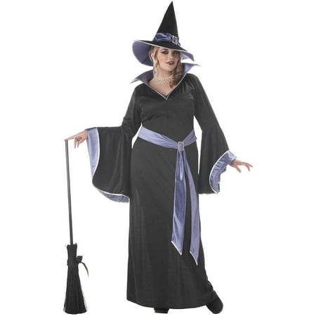 Adult Plus Incantasia the Glamour Witch Costume California Costumes