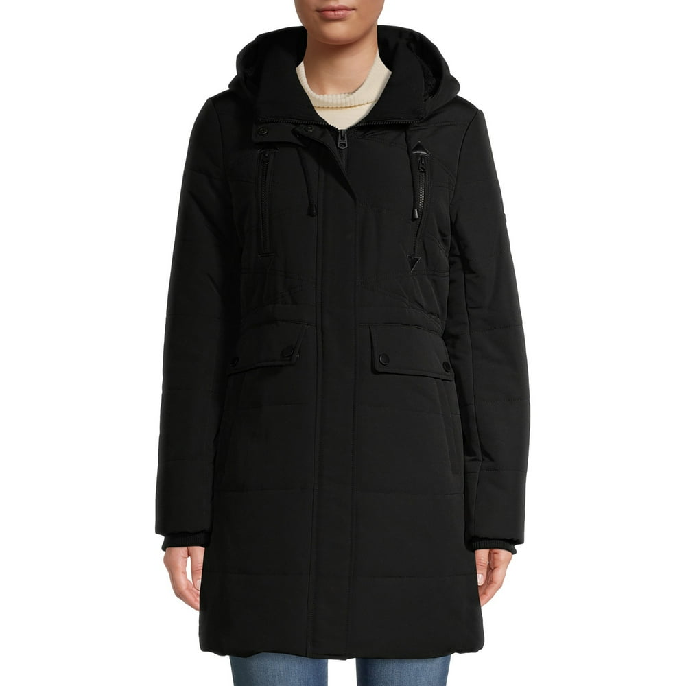 Lucky Brand Lucky Brand Women's Zipper Parka with Hood