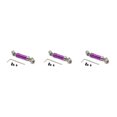 thumbnail image 3 of VONKY Rear Drive Shaft 1:12 Crawler Part Replacement for Wltoys 12423 12428 12429 Purple 3Set, 3 of 6