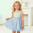 thumbnail image 2 of Kids Girls Dance Party Solid Skirt, Layered Tutu Ballet Skirt with Tulle, Toddler Birthday Party for Carnival Festival, Soft Comfortable Fit, 2 of 5