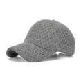 thumbnail image 4 of Only Moment Grey Structured Mesh Baseball Cap Polyester Vintage Adjustable Dad Hats Gift for Men/Women,Unstructured One Size, 4 of 9