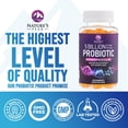 thumbnail image 4 of Probiotic Gummies - 6 Premium Probiotic Strains - Daily Gut Health Pro Biotic Gummy Supplement for Women, Men & Teens, Natural Digestive Health Support, “Good” Gut & Immune Support - 60 Gummies, 4 of 9
