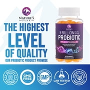Probiotic Gummies - 6 Premium Probiotic Strains - Daily Gut Health Pro Biotic Gummy Supplement for Women, Men & Teens, Natural Digestive Health Support, “Good” Gut & Immune Support - 60 Gummies
