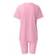 thumbnail image 4 of Conjunto deportivo de manga corta y pantalones cortos para mujer, para yoga y running - S-XXXL, 4 of 6