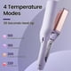 thumbnail image 5 of Big Wave Hair Curler Iron Wand, 32mm Romantic French Egg Roll Curling Iron, Multifunctional Ceramic V-Shaped Hair Curling Iron, 4 Gears Temperature Fa, 5 of 5