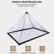 thumbnail image 3 of Camping Mosquito Net Bed Compact and Lightweight Mesh Tent for Camping Hiking Triangular Outdoors Bug Net with Carry Bag for Single Use, 3 of 4