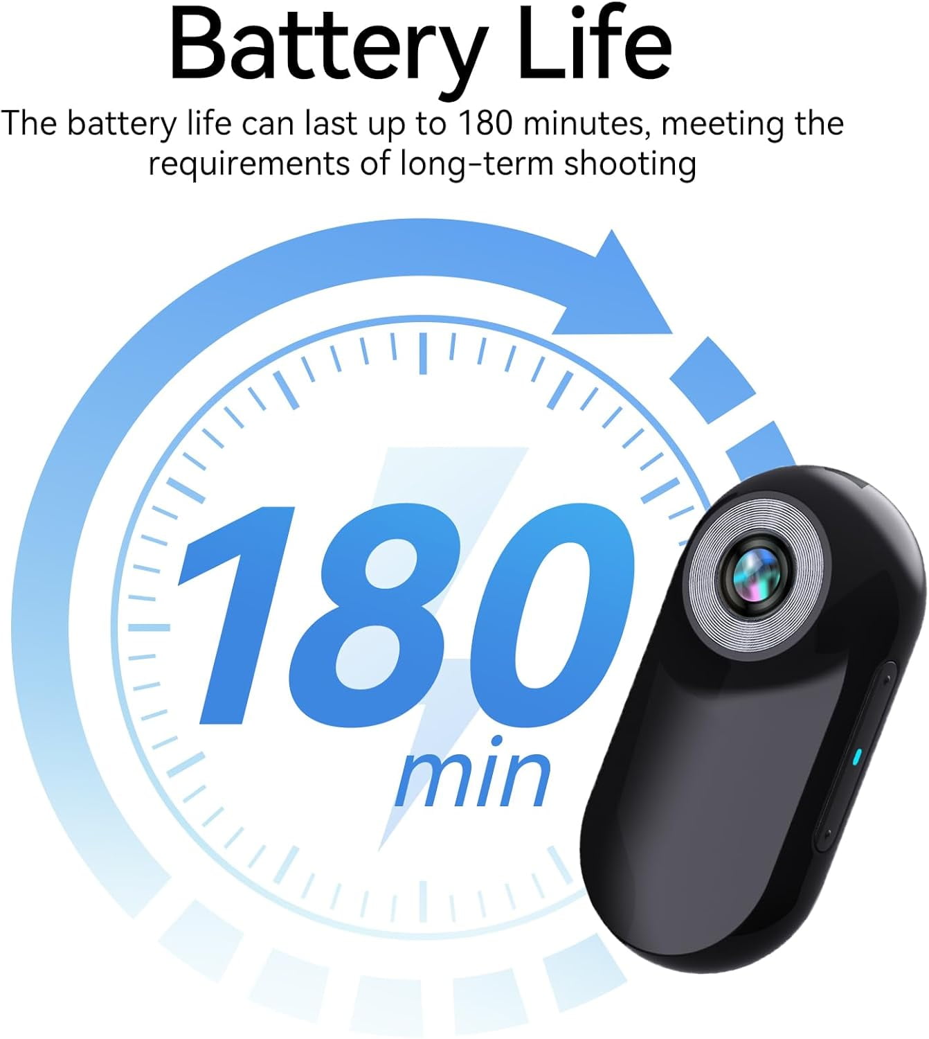 Mini Police Cam 32GB, Portable Action Camera Body Cam Wearable Video Recorder with IPX67 Waterproof Underwater Camcorder, Helmet Mount, Magnetic Sport DV for Bike Cycling, Pet, Vlogging