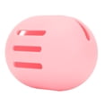 thumbnail image 4 of Caja para esponjas de maquillaje de doble cara, de silicona suave, transpirable y hueca, color rosa, 4 of 14