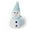 Blue, variant on LED Snowman Light up Small Decoration Snowmen Lamp Night Light with Colorful Hat and Scarf Lighted Christmas Decorations Indoor Tabletop Battery Operated for Xmas Ornaments Home