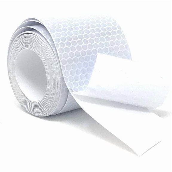 High Quality 3 Meters Reflective Tape Stick On & Cut - Weatherproof Reflective Tape - Warning Tape, Reflective & Self Adhesive - Safety for Marking