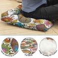 thumbnail image 7 of Paisley Floor Cushion for Meditation and Sitting, Boho Style Pillow for Indoor and Outdoor Floor Seating 22 x 22, 7 of 7