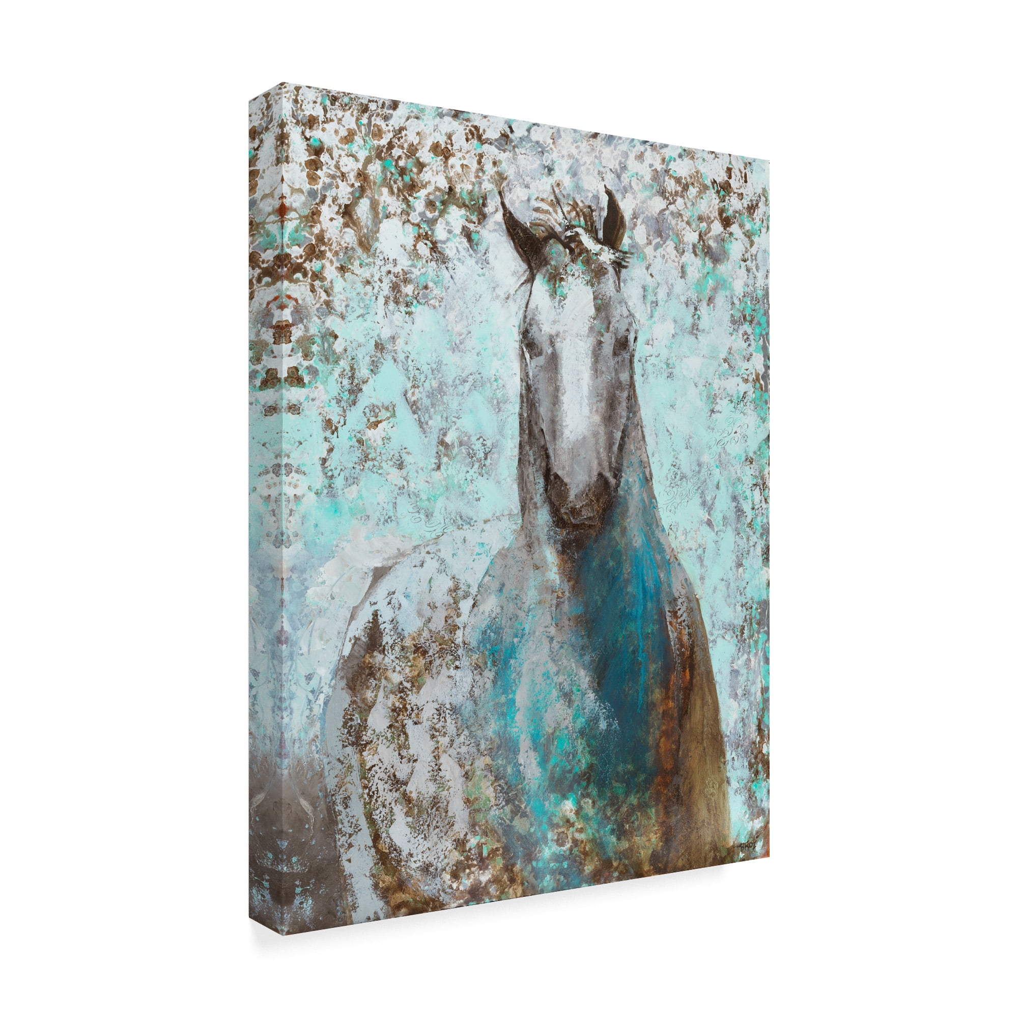 Trademark Fine Art 'Horse I' Canvas Art by Cecile Broz