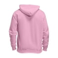 thumbnail image 3 of Men's Loose Printed Hooded Sweatshirt Men's Casual Fashion Sports Sweatshirt 4XL Pink, 3 of 3