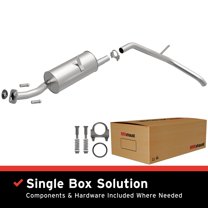 BRExhaust OE Replacement Exhaust System Kit 106-0223: Compatible with 1985-1985 Suzuki SJ413 1.3L, 1986-1995 Suzuki Samurai 1.3L