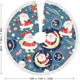 thumbnail image 5 of GZHJMY Christmas Tree Skirt, 36" Xmas Tree Skirts Cute Santa Clauses Christmas Tree Mat for Christmas Holiday Party Ornaments, 5 of 5