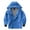 Blue, variant on Hiheart Boys Girls Water Resistance Hooded Jackets Cotton Lined Rain Jackets Yellow 4T