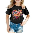 thumbnail image 4 of TZEWGL T-Shirts pour Nouveau-Né Imprimé Manches Courtes Col Rond Vêtements Confortables pour Enfants Taille 4-5T, 4 of 4