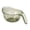 Clear, variant on Leodye 1PCS Handheld Transparent Rice Washing Bowl with Handle Multi-purpose Plastic Strainer for Rice Fruits Vegetables Kitchen Rinsing -10.24 × 4.53 × 6.89 in