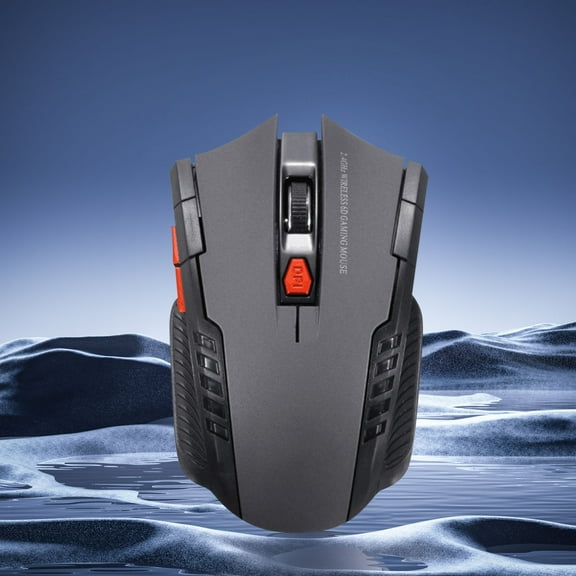 Silent Wireless Mouse - 2.4GHz, Ergonomic - for Office/Travel, Quiet Click, Long Battery Life, Comfortable