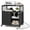 Black, variant on Costway File Cabinet on Wheels with Charging Station & Cable Management Hole Shelves Grey
