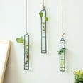 thumbnail image 1 of Viflosae Clear Glass Test Tube Flower Vases Wall Hanging Plant Terrarium Container Partner offers, 1 of 3