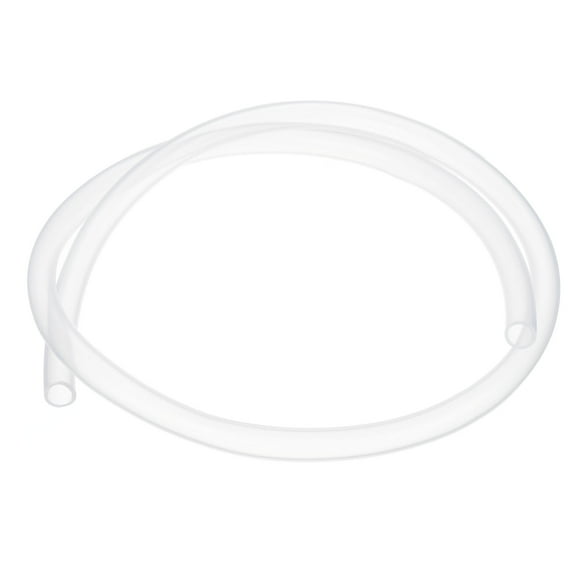 Uxcell 3/8" ID x 1/2" OD Silicone Tubing 1 Roll 3.28ft High Pure Silicone Hose Tube Flexible Clear Pipe