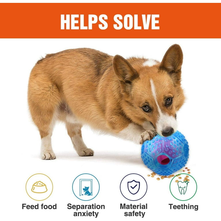 Benepaw Tough Dog Toys Food Dispensing Nontoxic Pet Toys For