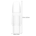 thumbnail image 2 of ROSENICE Soprano Saxophone Head 1Pcs Easy-Blowing Mouthpiece with Rich Tone Quality for Alto Sax Accessories, 2 of 8