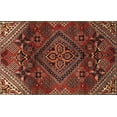 thumbnail image 1 of Ahgly Company Indoor Rectangle Traditional Crimson Red Persian Area Rugs, Swatch Sample, 1 of 6