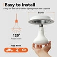 thumbnail image 6 of DAYBETTER 6 Pack BR30 Led Bulbs 65W Equivalent, Dimmable Indoor Flood Lights Bulb, E26 Base, 2700K Soft White, 9W, 800 LM, Recessed Lighting Bulb for Ceiling, Recessed Can, Living Room and Kitchen, 6 of 8