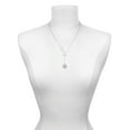 thumbnail image 3 of Delight Jewelry Medium Open Infinity Knot Silver tone Elegant Infinity Lariat Necklace, 3 of 4