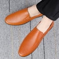 thumbnail image 6 of Men's Casual Loafers Slip On Leather Shoes Comfort Driving Shoes Moccasins Classic Penny Loafer Flats Boat Shoes, 6 of 8