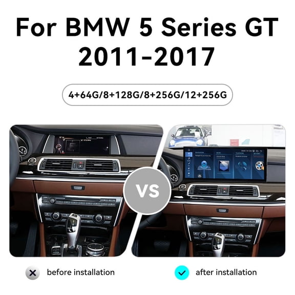 SNATEEN 15.8 inch Carplay Screen/Radio/Multimedia Player for BMW 5 Series GT 2011-2017 F07 Car Navigation/GPS Android 14 Upgrade Headunit 1080P Device Replace System