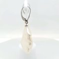 thumbnail image 4 of RARE! Spectacular Large South Sea Keshi Pearl Drop Earrings in 14K White Gold, 4 of 10