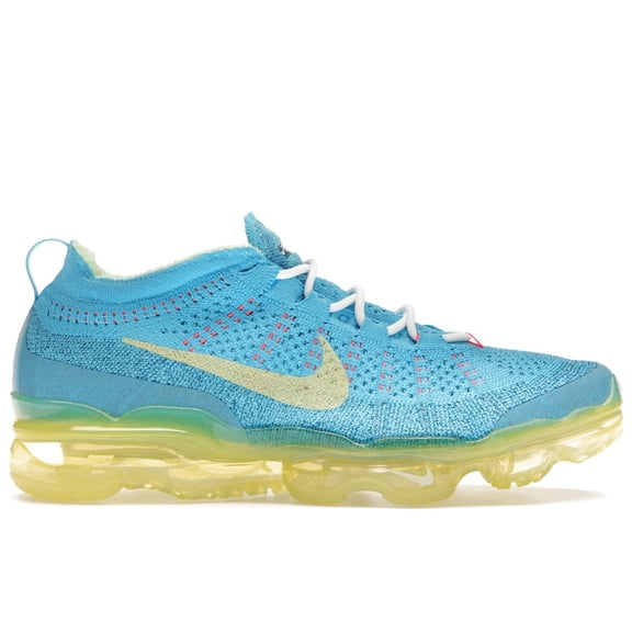 Nike Men's Air VaporMax 2023 Flyknit Baltic Blue Citron Tint Running Shoes, from StockX