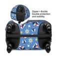 thumbnail image 2 of Fotbe Colorful Sailing Ship Funda Protectora para Equipaje, Antirrayones y Resistente a la Suciedad, Compatible con Maletas de 18 a 32 Pulgadas-Large, 2 of 7