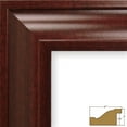 thumbnail image 2 of Craig Frames 76039 16 by 20-Inch Picture Frame, Smooth Wood Grain Finish, 2-Inch Wide, Cherry Red, 2 of 2