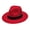 Red, variant on Mens Fedora Hats Classic Wide Brim Fedora Hat for Women Men Dress Hats Panama Hat with Band