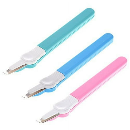 BCP Pack of 3pcs Random Color Staple Remover