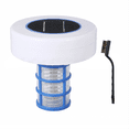 thumbnail image 2 of Solar Power Swimming Pool Water Purifier,Solar Pool-Ionizer,Swimming Pool Water Cleaner Clear Algae & Chlorine for Spa, 2 of 5