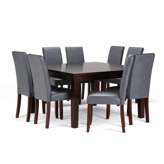 Simpli Home Acadian / Eastwood 9-Piece Dining Set