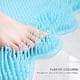 thumbnail image 3 of Exfoliante para pies con forma de mariposa, alfombrilla para ducha con ventosas antideslizantes, tamaño extragrande para una limpieza integral, exfoliante de silicona con masaje Shiatsu para una, 3 of 5