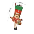 thumbnail image 3 of Xihbxyly Paletas No Reclamadas Adornos Navideños Calcetines de Papá Noel Adornos para El Árbol de Navidad Calcetines Navideños Bolsas de Regalo Bolsas de Regalo Navideñas, 3 of 6